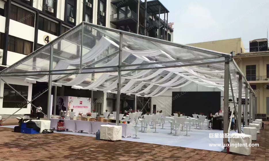 永康南山木語(yǔ)透明圍布宴會(huì)18米跨度
